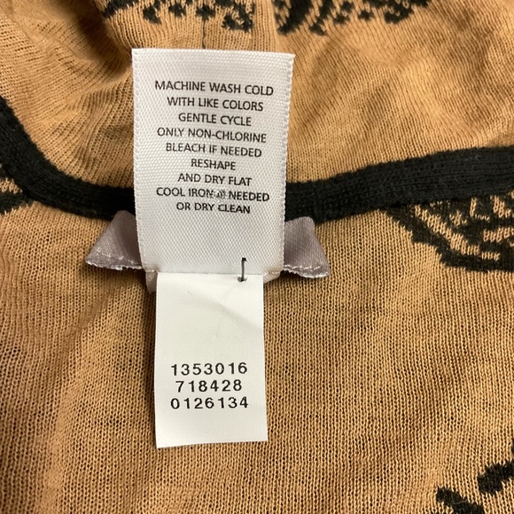 J Jill 100% Cotton Open Front Sweater Cardigan - Picture 10 of 12